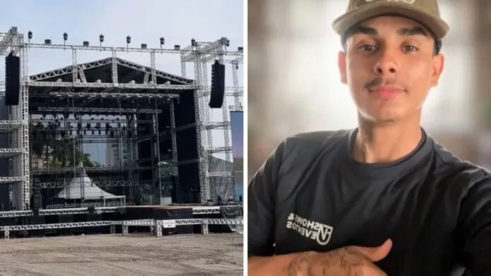 Morre trabalhador encontrado em parada cardiorrespiratória durante montagem de show de Michel Teló