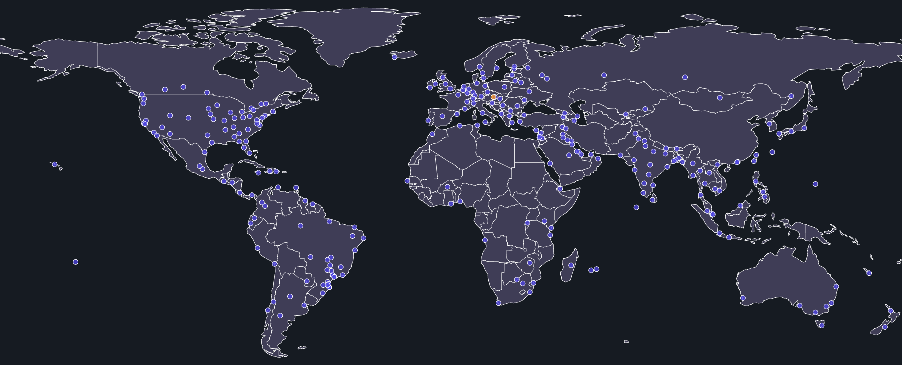 Rabbit DNS Locations